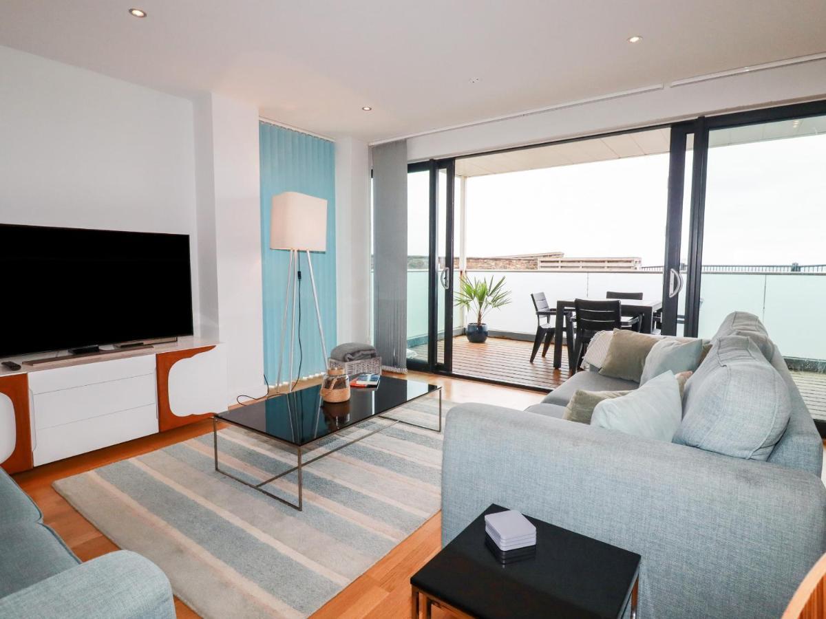 Ferienwohnung Fistral Pearl New Quay Exterior foto