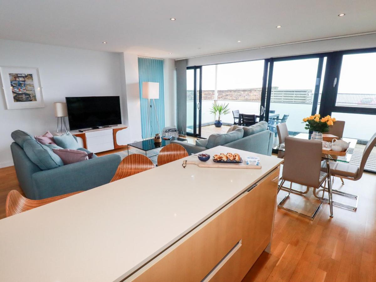 Ferienwohnung Fistral Pearl New Quay Exterior foto