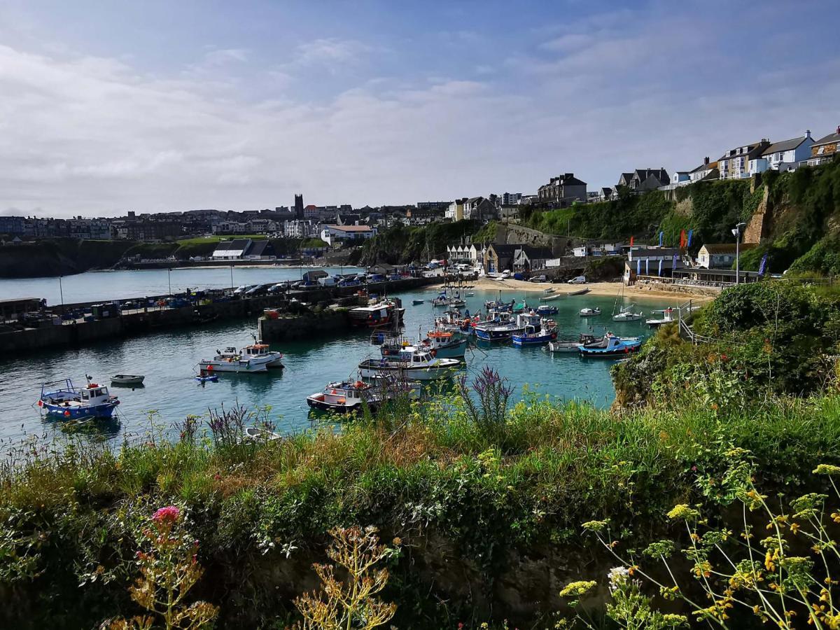 Ferienwohnung Fistral Pearl New Quay Exterior foto