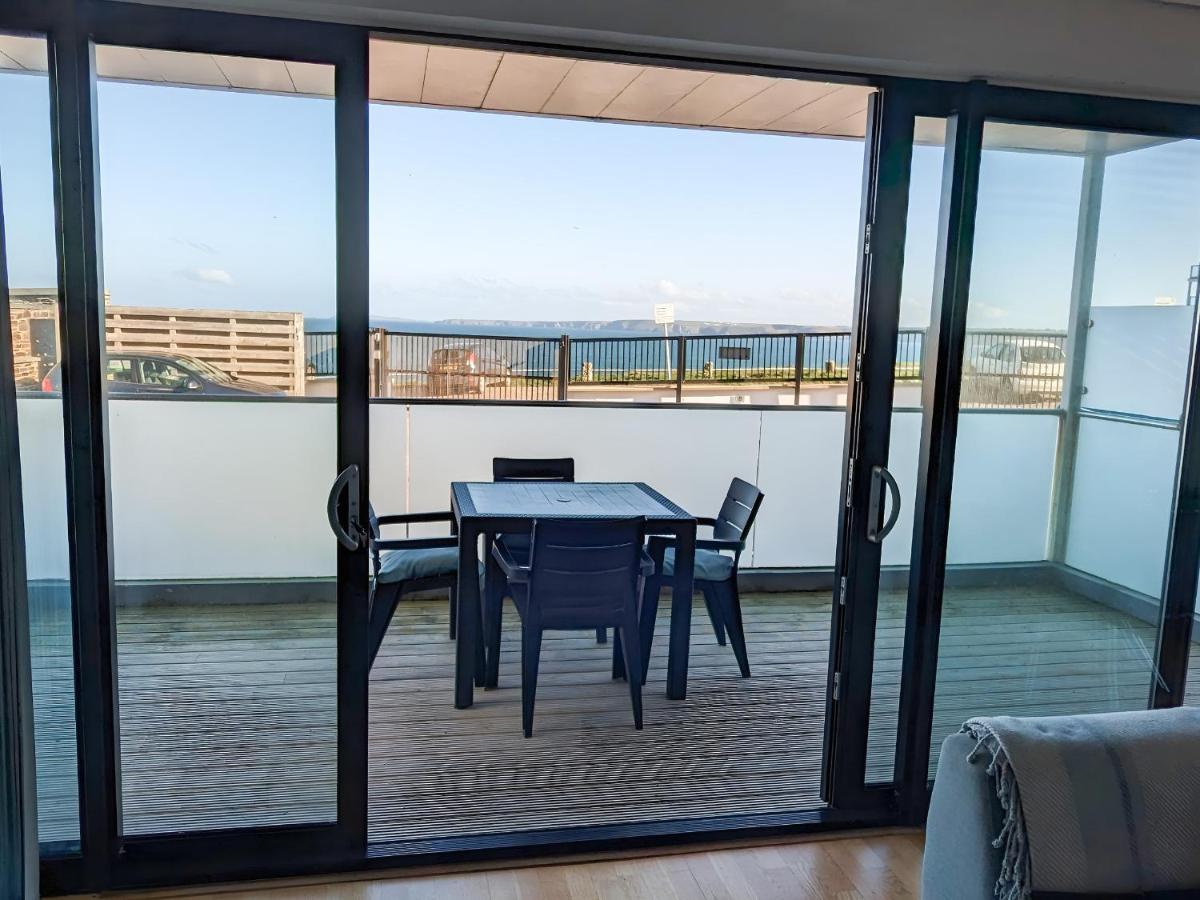 Ferienwohnung Fistral Pearl New Quay Exterior foto
